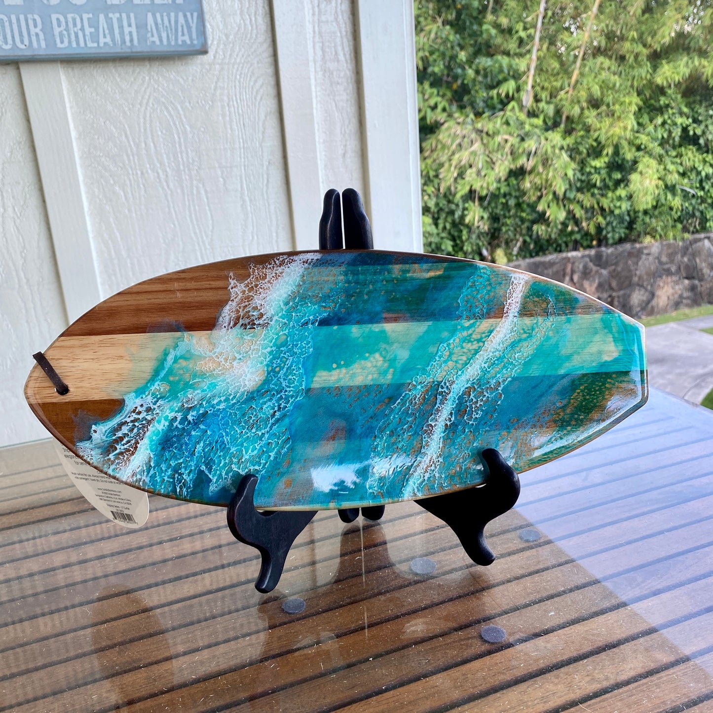 Shiplap Mini Surfboard Sashimi Tray